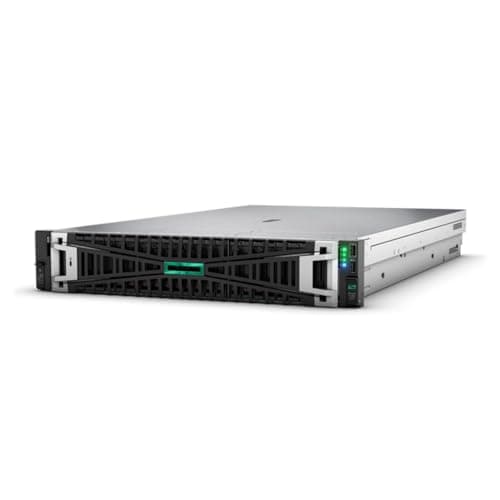 HPE ProLiant DL380 Gen11 2U Rack Server Bundle with Dual Xeon 6430 32-Core 2.1GHz, 1TB DDR5 Memory, 61.44TB Enterprise SAS 12Gb/s SSD, RAID, Dual Power, iLO, Rail Kit and Windows Server 2022 Standard