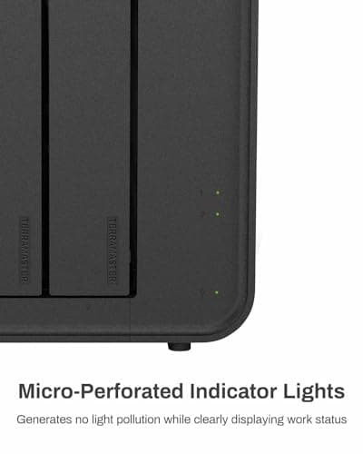TERRAMASTER F2-424 NAS Storage 2Bay - N95 Quad-Core CPU, 8GB DDR5 RAM, 2.5GbE Port x 2, Network Attached Storage with High Performance (Diskless)