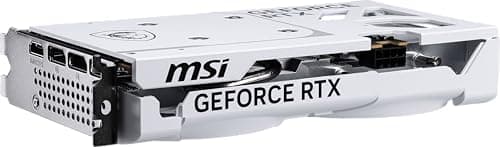 MSI Gaming RTX 5060 8G Ventus 2X OC White Graphics Card (8GB GDDR7,128-bit, Extreme Performance: 2535 MHz, DisplayPort x3 2.1a, HDMI 2.1b, NVIDIA Blackwell Architecture)