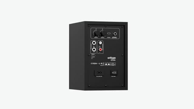 Ortizan C7 Dual-Mode 2.0 Studio Monitors, Active Monitor Speakers for Near Field Music Production, Bluetooth 5.3 Wireless Computer PC Monitor Gaming Bookshelf Speakers(Pair, Black)
