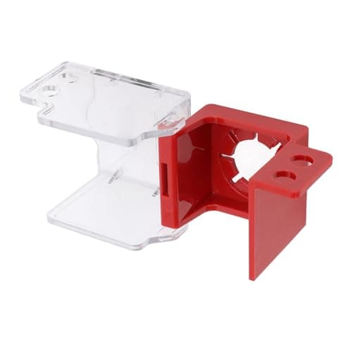 Emergency Stop Button Cover Lockout Cover, PC Engineering Plastic for Emergency Stop Buttons, Compatible with Various Switches, Push Button Switch Guard