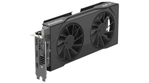 XFX Swift AMD Radeon RX 9060 XT OC Gaming Edition with 8GB GDDR6 HDMI 2xDP, AMD RDNA 4 RX 9060XT RX-96TSW8GBA
