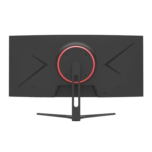 CRUA 30Inch Ultrawide Curved Monitor, 21:9 WFHD(2560x1080P) VA Computer Monitor, 120% sRGB 100HZ 1500R PC Monitors Support FreeSync, Wall-Mounted, with HDMI/DP Display Port-Black