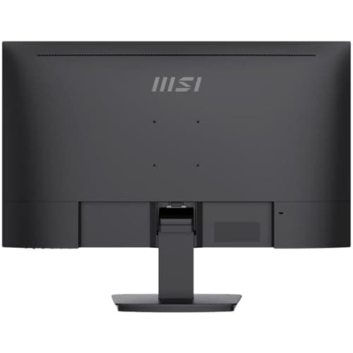 MSI PRO MP273U, IPS 3840 x 2160 (UHD) Computer Monitor, 4K, 60 Hz, Adaptive-Synch, HDMI, DisplayPort, 4ms (GTG), Black