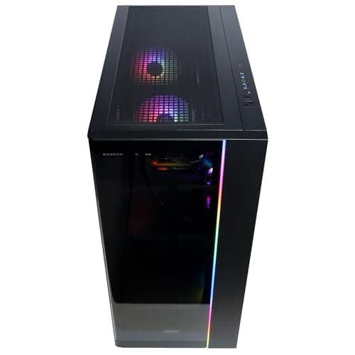 CyberPowerPC Gamer Master Gaming PC, AMD Ryzen 7 8700F 4.1GHz, GeForce RTX 5060 Ti 8GB, 16GB DDR5, 1TB PCIe 4.0 SSD, WiFi Ready & Windows 11 Home (GMA2900A2)