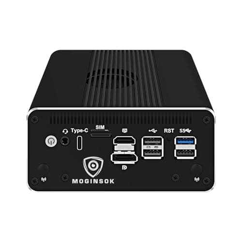 Micro Firewall Appliance 10GbE Mini PC with SFP+, Intel Alder Lake N100 (4C/4T) 4xIntel I226-V 2.5GbE 2*Intel 82599ES 10GbE Firewall LTE Router Support AES-NI 8GB DDR5 128GB NVMe SSD
