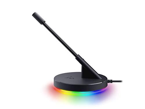 Razer Gaming Mouse Bungee V3 Chroma: Drag-Free Wired Mouse Support - for Esports-Level Performance - Weighted Base - Anti-Slip Feet - Classic Black