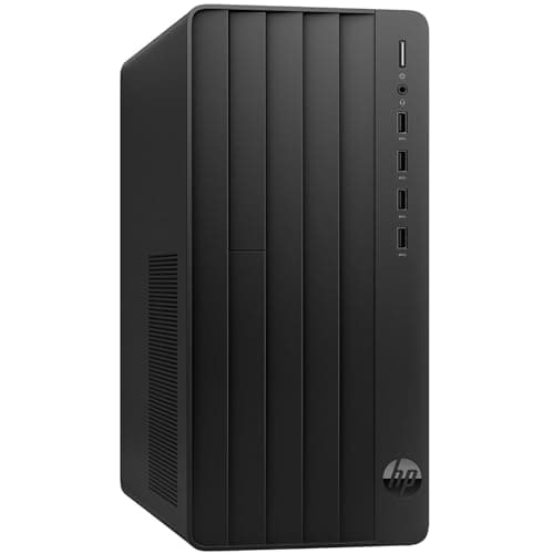 HP Tower Business Desktop Computer, 13th Gen Intel 4-Core Processor (Beat i5-12400), 32GB DDR4 RAM, 1TB PCIe SSD, WiFi Adapter, RJ-45, HDMI, VGA, KB & Mouse, Windows 11 Pro