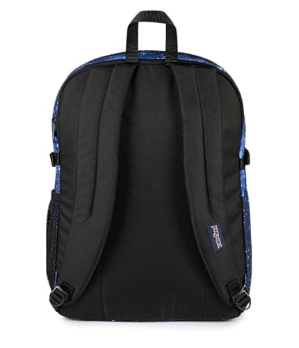 JanSport Main Campus Backpack - Travel or Work Backpack with 15-Inch Laptop Sleeve and Dual Water Bottle Pockets, Stellar Starfield