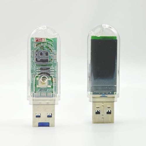 Bitcoins Miner Lucky Miner LV03 2.4GWifi 74KH/S Mini Crypto Miner USB 1W Lottery Mining Machine with Mini Display asic chip Solo Miner