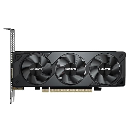 GIGABYTE GeForce RTX 5060 OC Low Profile 8G Graphics Card, 8GB 128-bit GDDR7, PCIe 5.0, Supports up to 4 displays, GV-N5060OC-8GL Video Card