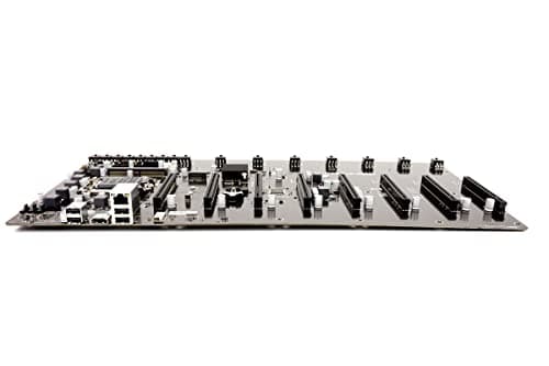 Biostar TB360-BTC D+ (Intel 8th and 9th Gen) LGA1151 SODIMM DDR4 8 GPU Support GPU Mining Motherboard. Requires CPU with IGFX and Server Power Supply.