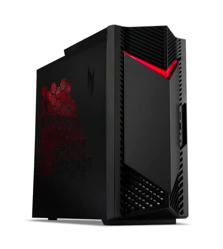 Acer Nitro 50 N50-656-UR12 Gaming Desktop | Intel Core i5-14400F 10-Core Processor | NVIDIA GeForce RTX 3050 | 16GB DDR5 5600MHz | 1TB PCIe Gen 4 SSD | Intel Wi-Fi 6E AX211 | Windows 11 Home