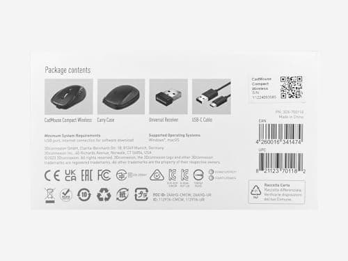 3Dconnexion CadMouse Compact Wireless