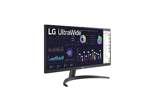 LG 29WQ500 29-Inch UltraWide FHD IPS HDR10 Monitor with AMD FreeSync, Dynamic Action Sync, and Low Latency for Gaming (Black)