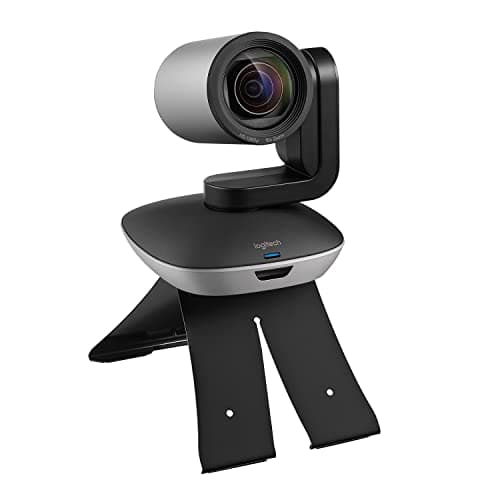 Logitech Group Video Conferencing Bundle with Expansion Mics for Big Meeting Rooms, Black and Silver