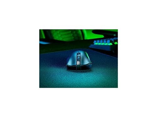 Razer DeathAdder V2 X HyperSpeed: Award-Winning Ergonomic Design - Ultra-Fast Wireless - 235hr Battery Life - 7 Programmable Buttons - Gen 2 Mechanical Switches - 5G 14K DPI Optical Sensor