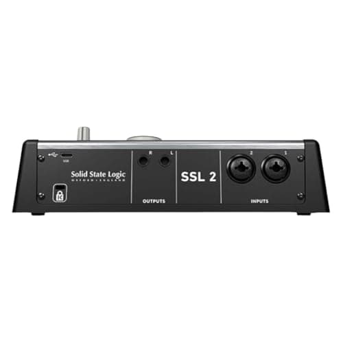 Solid State Logic SSL 2 MKII 2 x 2 USB Audio Interface with Dual Pro-Grade Headphone Outputs, Next-Gen Converters, and 4K Analogue Enhancement