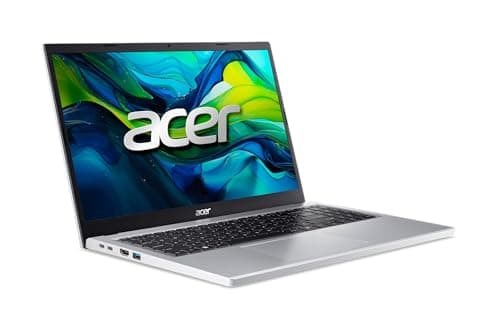 Acer Aspire Go 15 AI Ready Laptop | 15.6" Full HD (1920 x 1080) IPS Display | Intel Core 3 Processor N355 | Intel Graphics | 8GB DDR5 | 128GB UFS | Wi-Fi 6 | Windows 11 Home in S Mode | AG15-32P-39R2