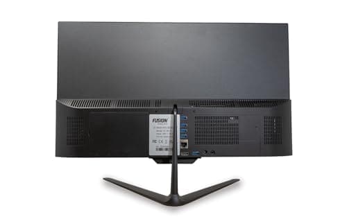 21.5" Full HD All in One PC Desktop Computer - Windows 11 Home - N4120 CPU, 4GB RAM, 128GB SSD, Dual-Band Wi-Fi, Bluetooth, Expandable HDD - AIO PC with Front Camera, Wireless Keyboard & Mouse