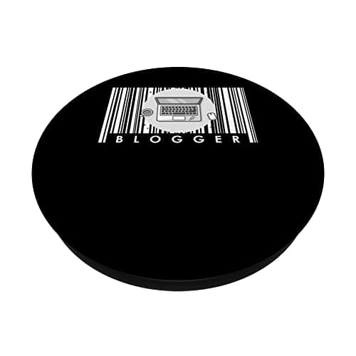 Blog Internet Blogging Content Creator Laptop - Blogger PopSockets Swappable PopGrip