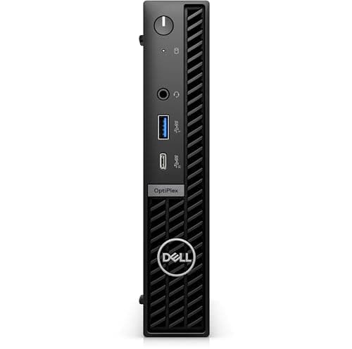 Dell OptiPlex 7020 MFF Business Desktop Computer, 7000 Micro Form Factor Mini, Intel Hexa-Core i5-12500T (Beat i7-11700T), 32GB DDR5 RAM, 1TB PCIe SSD, WiFi 6E, HDMI + 2 DisplayPorts, Windows 11 Pro