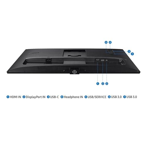 Samsung 27” S80UA 4K UHD IPS HDR10 High Resolution Monitor, USB-C, Eye Saver Mode, Eco Saving Plus, LS27A804UJNXGO, 2025, 3 Year Warranty