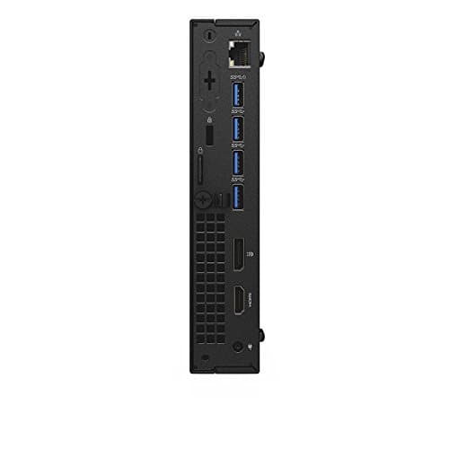 Dell OptiPlex 7050 Micro Form Factor Desktop Computer, Intel Core i7-7700T, 16GB DDR4-2400 (2x8GB), 512GB Solid State Drive, Windows 10 Pro (Renewed)