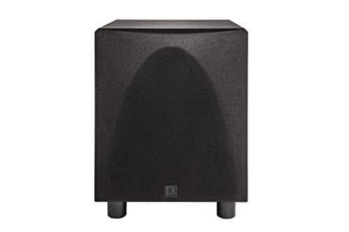 Definitive Technology ProCinema 6D - Compact 5.1 Channel Home Theater Speaker System | 250-Watt Powered Subwoofer Center Channel + 4 Speakers | Sleek Modern Looks Match Any Décor Black