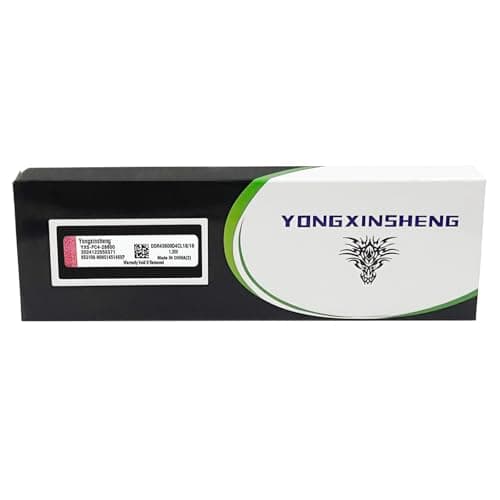 DDR4 3600MHz 16GB Desktop RAM PC4-28800 UDIMM Non-ECC Unbuffered 1.35V 288-Pin CL18 PC Computer Memory Upgrade Module Memory Support XMP 2.0 Auto Overclocking