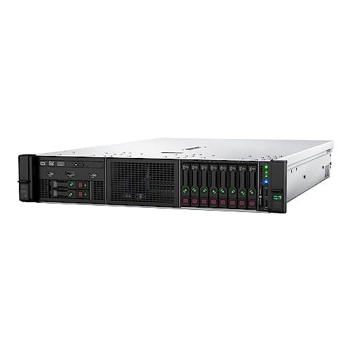 HPE ProLiant DL380 Gen10 2U Rack Server Bundle with Dual Xeon 6130 2.10 GHz, 256GB DDR4 Memory, 7.68TB Enterprise SSD Storage, RAID, Dual Power, iLO, Rail Kit