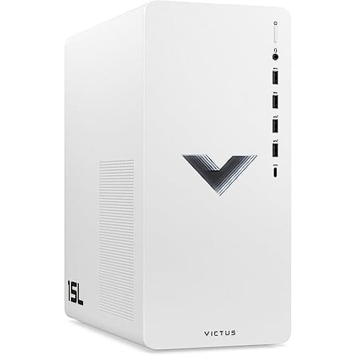 HP Victus 15L Gaming Desktop Computer 12th Gen Intel 12-Core i7-12700 Processor 32GB RAM 1TB SSD + 1TB HDD Nvidia Geforce RTX 3060 12GB GDDR6 Graphic USB-C DiplayPort Win11 + HDMI Cable