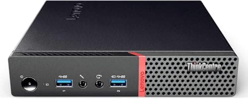 Lenovo ThinkCentre M900 Tiny Desktop Computer Mini PC, Core i5-6th up to 3.1 GHz, 8 GB RAM, 256GB SSD, Wireless Keyboard, Windows 10 Pro (Renewed)