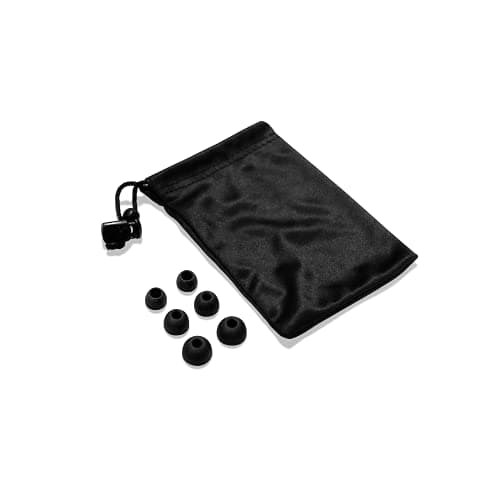 SteelSeries Tusq in-Ear Mobile Gaming Headset – Dual Microphone with Detachable Boom Mic – Ergonomic Suspension Design Earphones – for Mobile,Black