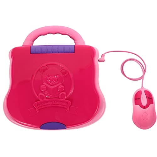 LESHITIAN Kids Laptop, 65 Learning Activities to Learn Alphabet, Words, Mathematics, Play Games and Music, Leaning Computer for Kids Ages 3+