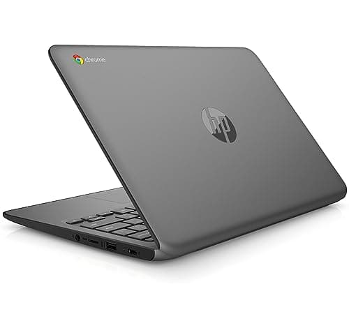 HP Chromebook 11A G6 11.6 Inch Education Edition Laptop AMD A4-9120C 4GB DDR4 RAM 16GB eMMC Computer Storage AMD Radeon R4 Graphics ChromeOS USB C MicroSD Card Reader WiFi Bluetooth - Gray (Renewed)