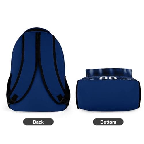 Custom Backpack For Kids Fashion Hockey City Skyline Design Personalized School Bag Best Hockey Fans Gift for Boy Girl