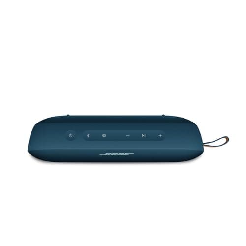 Bose SoundLink Flex Portable Bluetooth Speaker (2nd Gen), Portable Outdoor Speaker with Hi-Fi Audio, Up to 12 Hours Battery Life, Waterproof and Dustproof, Twilight Blue - Limited Edition Color