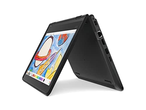 Lenovo 500w Gen 3 2-in-1 Laptop (11.6" Touchscreen, Intel Pentium N6000, 8GB RAM, 256GB SSD) Ruggedized & Water Resistant for Student & School, Webcam, Wi-Fi, IST Pen, Win 11 Home, Blue, 2024