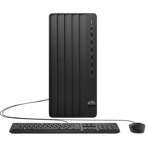HP Tower Business Desktop Computer, 13th Gen Intel 4-Core Processor (Beat i5-12400), 32GB DDR4 RAM, 1TB PCIe SSD, WiFi Adapter, RJ-45, HDMI, VGA, KB & Mouse, Windows 11 Pro