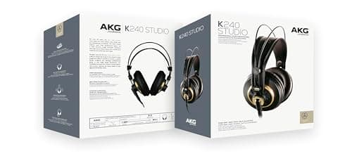 AKG Headphones, Gold, One Size (K240STUDIO)