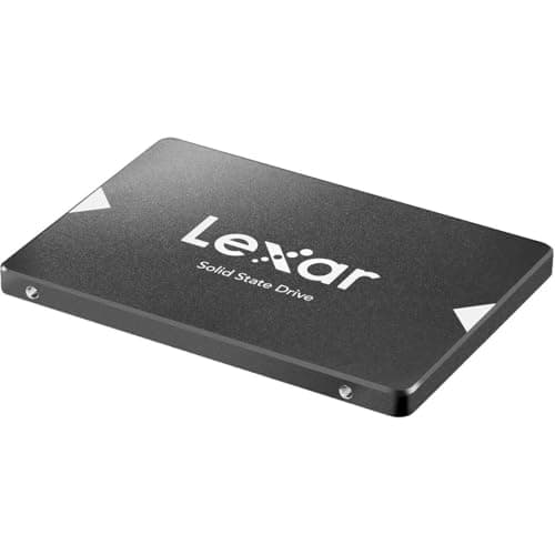 Lexar 128GB NS100 SSD 2.5 Inch SATA III Internal Solid State Drive, Up To 520MB/s Read, Gray (LNS100-128RBNA)