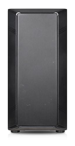 Rosewill Helium NAS Black ATX Mid Tower Computer Case, Mesh Panel, 4X 140mm PWM Fan, Ideal for DIY NAS, Media Servers, or Small Business Applications