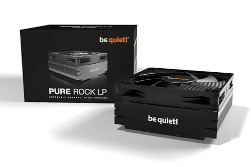 be quiet! Pure Rock Low Profile 100W TDP CPU Cooler | Intel 1700 1200 1150 1151 1155 | AMD -AM5 AM4 | BK034