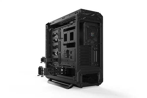 be quiet! Silent Base 802 ATX Midi Tower PC Case | 3 Pre-Installed Pure Wings 2 Fans | Sound Insulated | Black | BG039