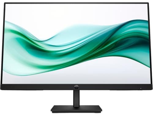 HP Series 3 Pro 23.8 inch FHD Monitor Bundle with Docztorm Dock, 23.8" FHD IPS (1920x1080) 100Hz Display, VESA Mount (100x100mm), Ideal for Home & Business