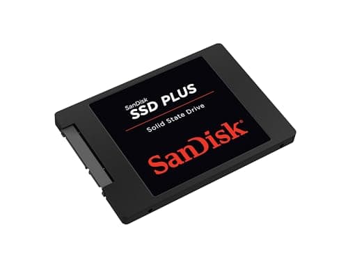 SanDisk SSD PLUS 1TB Internal SSD - SATA III 6 Gb/s, 2.5"/7mm, Up to 535 MB/s - SDSSDA-1T00-G27