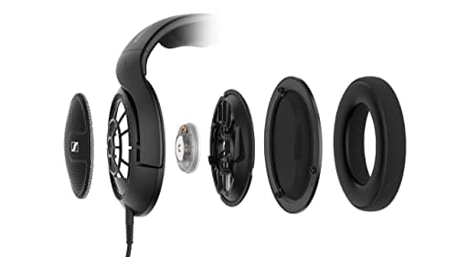 Sennheiser HD 560 S Over-The-Ear Audiophile Headphones - Neutral Frequency Response, E.A.R. Technology for Wide Sound Field, Open-Back Earcups, Detachable Cable, (Black) (HD 560S)