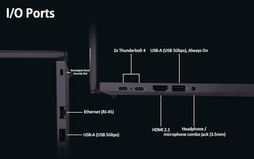 Lenovo ThinkPad T14 Gen 5 Business Laptop (14" FHD+, Intel Ultra 7 155U (>i7-13700H), 32GB DDR5 RAM, 1TB SSD), Fingerprint, Backlit, 5MP Webcam, Ethernet, Wi-Fi 6E, Win 11 Pro, 2025 AI PC, Black