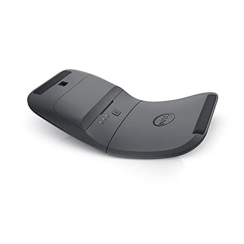 Dell MS700 Bluetooth Travel Mouse – Bluetooth 5.0, Microsoft Swift Pair/Dell Pair (Windows 10 & 11 only), Optical LED Sensor, Touch Scroll with latest Touch Controller - Black
